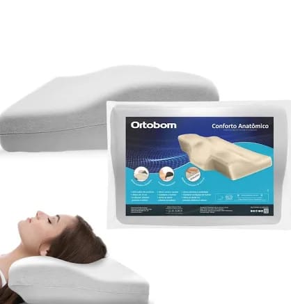 Travesseiro Conforto Anatômico Ortobom